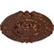 Ekena Millwork Southampton Ceiling Medallion (Fits Canopies up to 2 3/4"), 16 3/8"OD x 1 3/4"P, Copper Penny CM17SOCPS - alternate 4